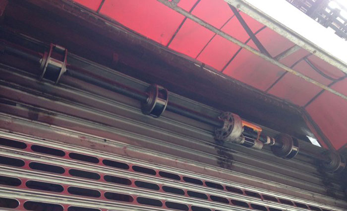 Storefront gate spring Manhattan NY